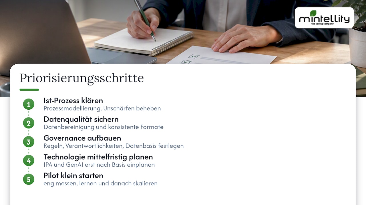 Was Entscheider bei der Priorisierung oft übersehen — overview diagram